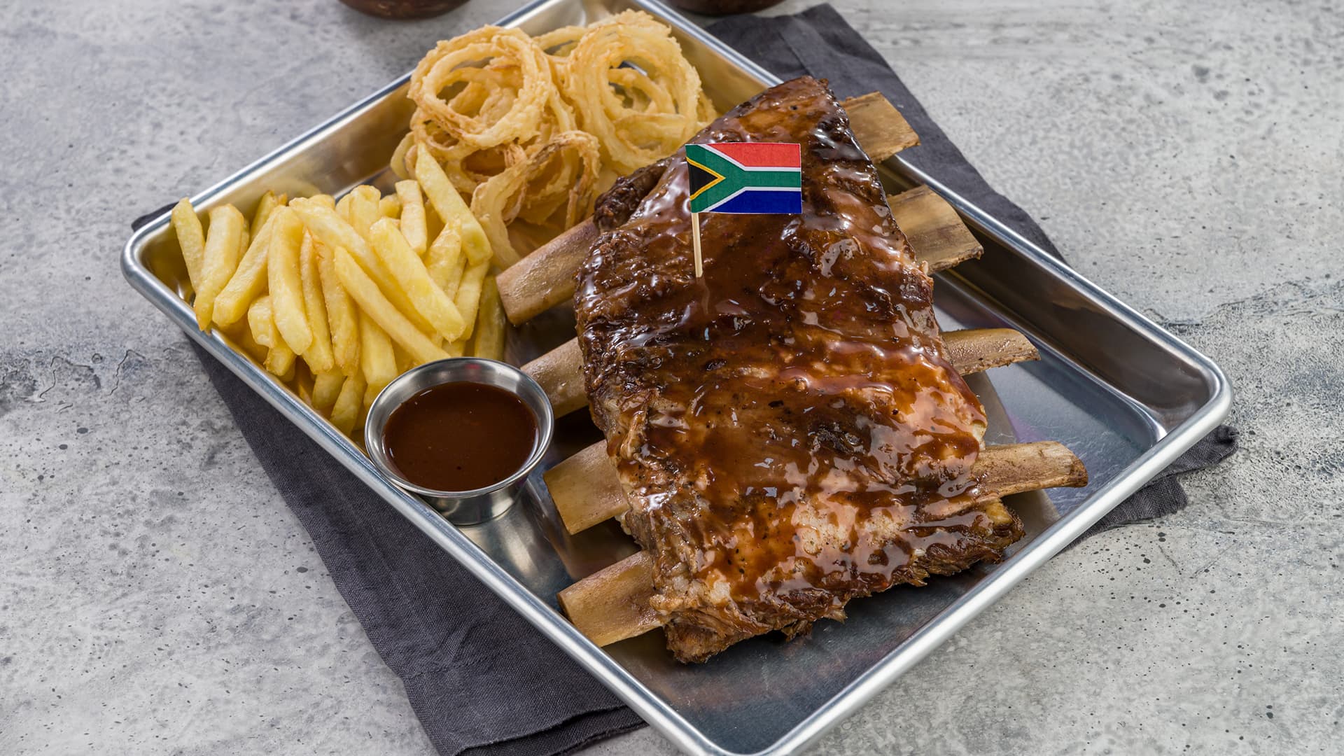 steak menu at hyperama diner