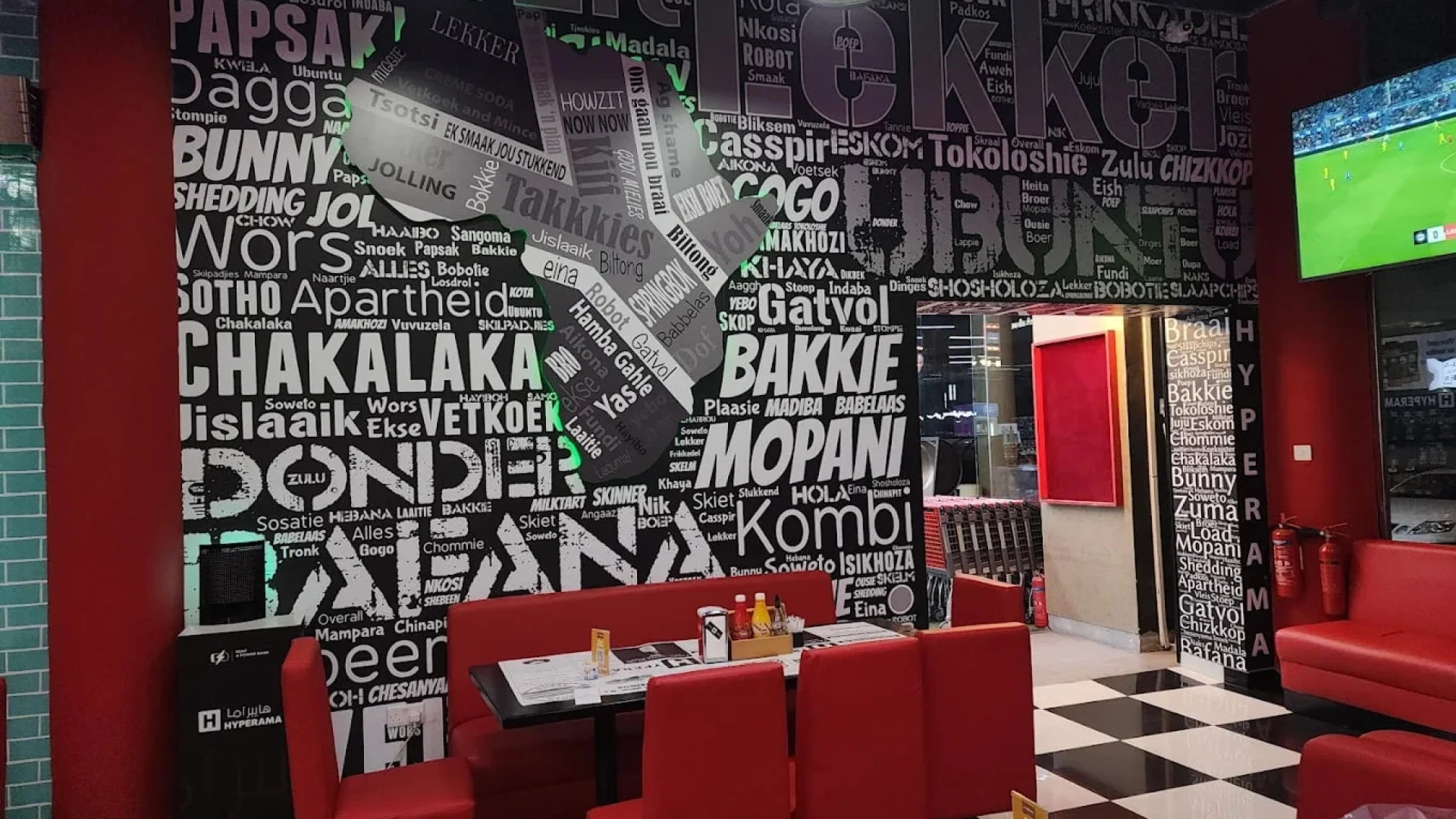 Comfort to Creativity in Hyperama diner